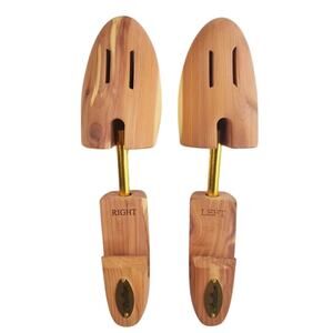 Stratton Cedar Wood Men's Shoe Tree Grown In Usa Set Of 2 closet storage dress